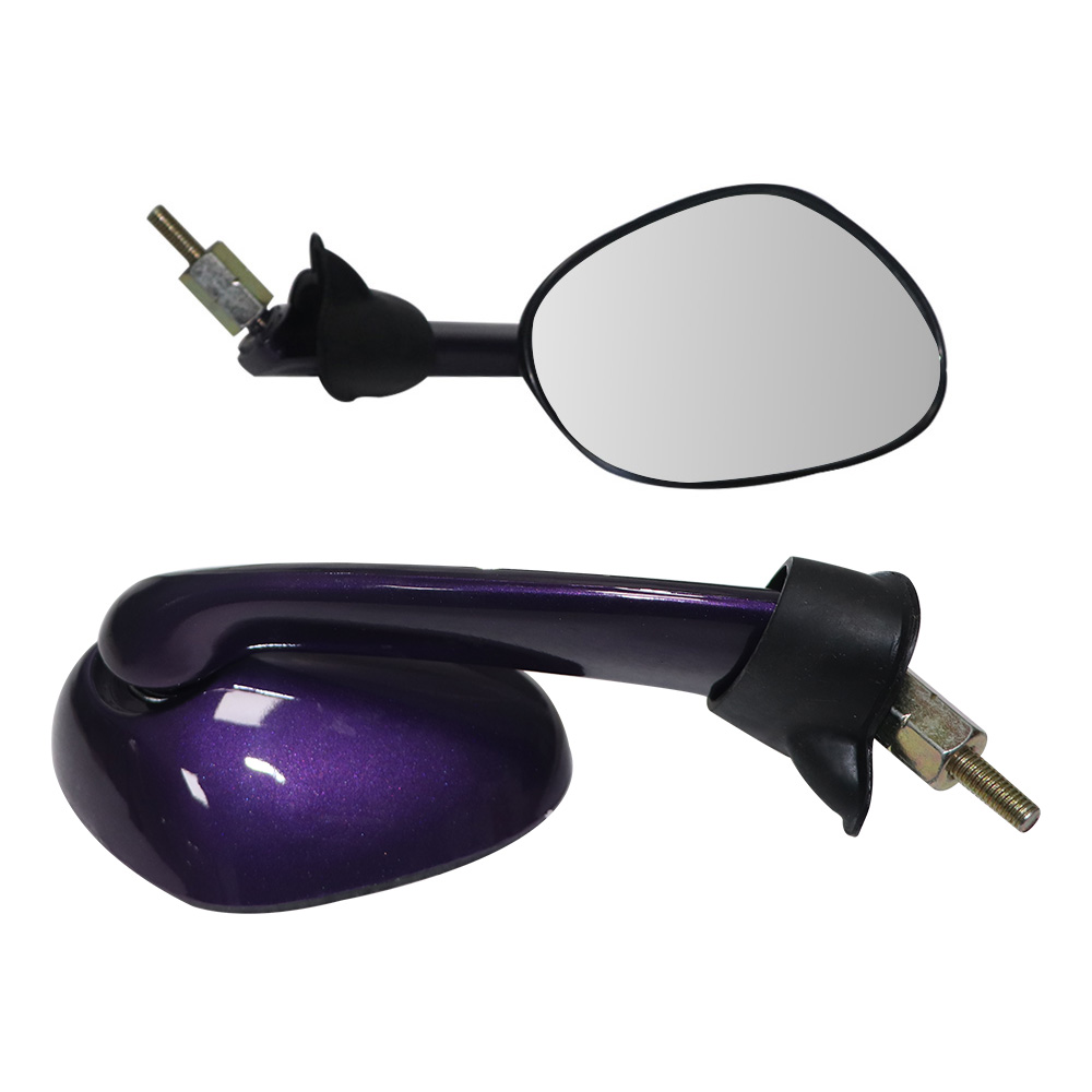 TVS PEP+ Deep Purple Assembly Mirror - Durable & Stylish