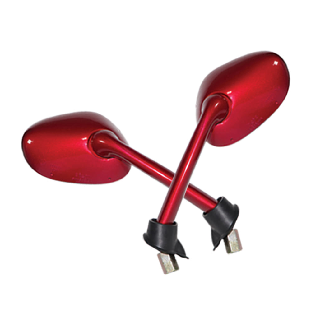 MIRROR ASSY R WINE RED