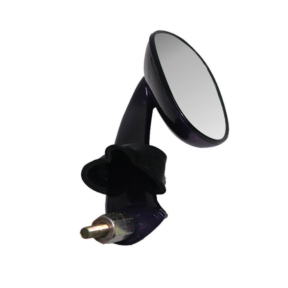 TVS PEP+ Right Hand Deep Purple Assembly Mirror - Durable & Stylish