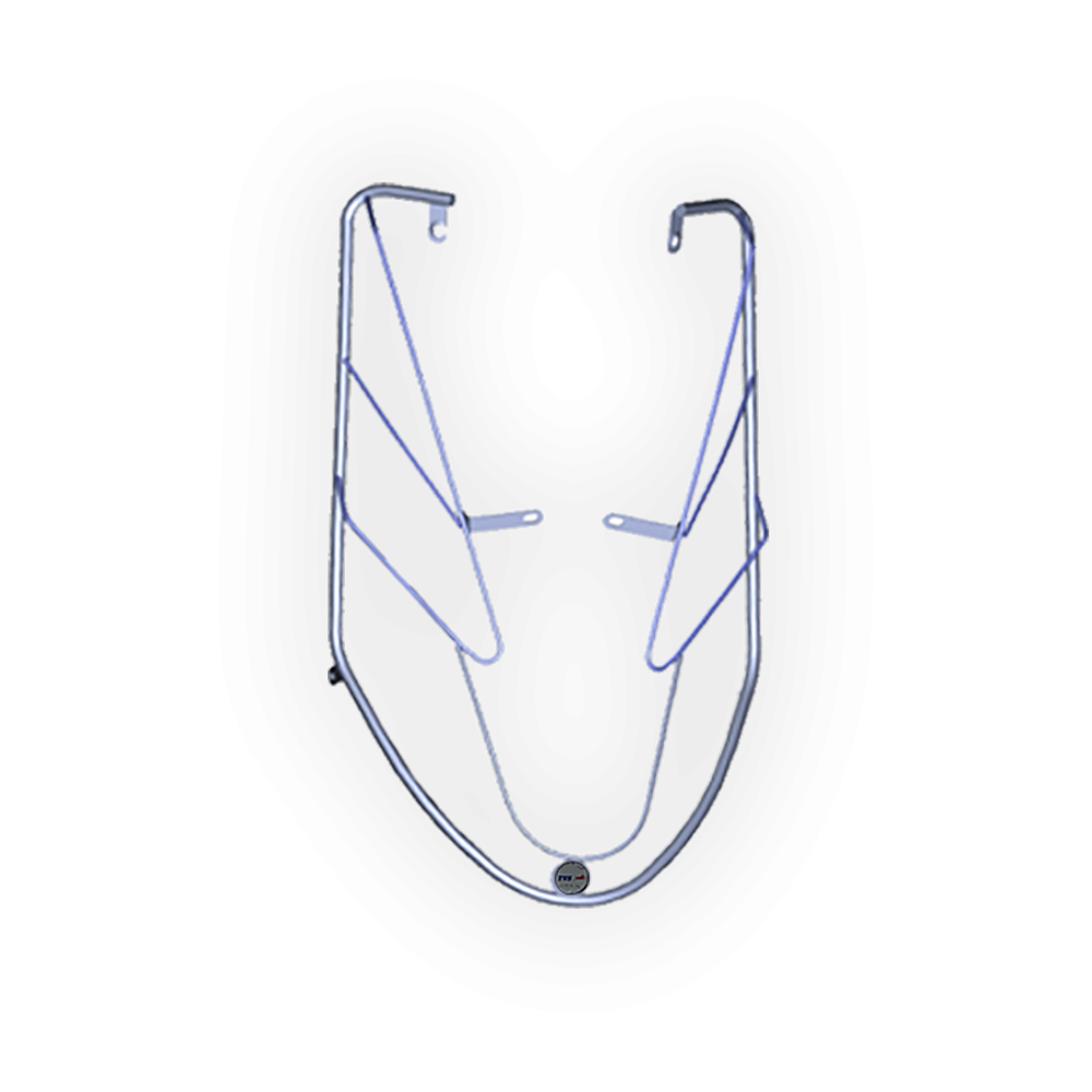 TVS Kit Scooter Guard Zest Silver | Durable and Rust-Free Protection