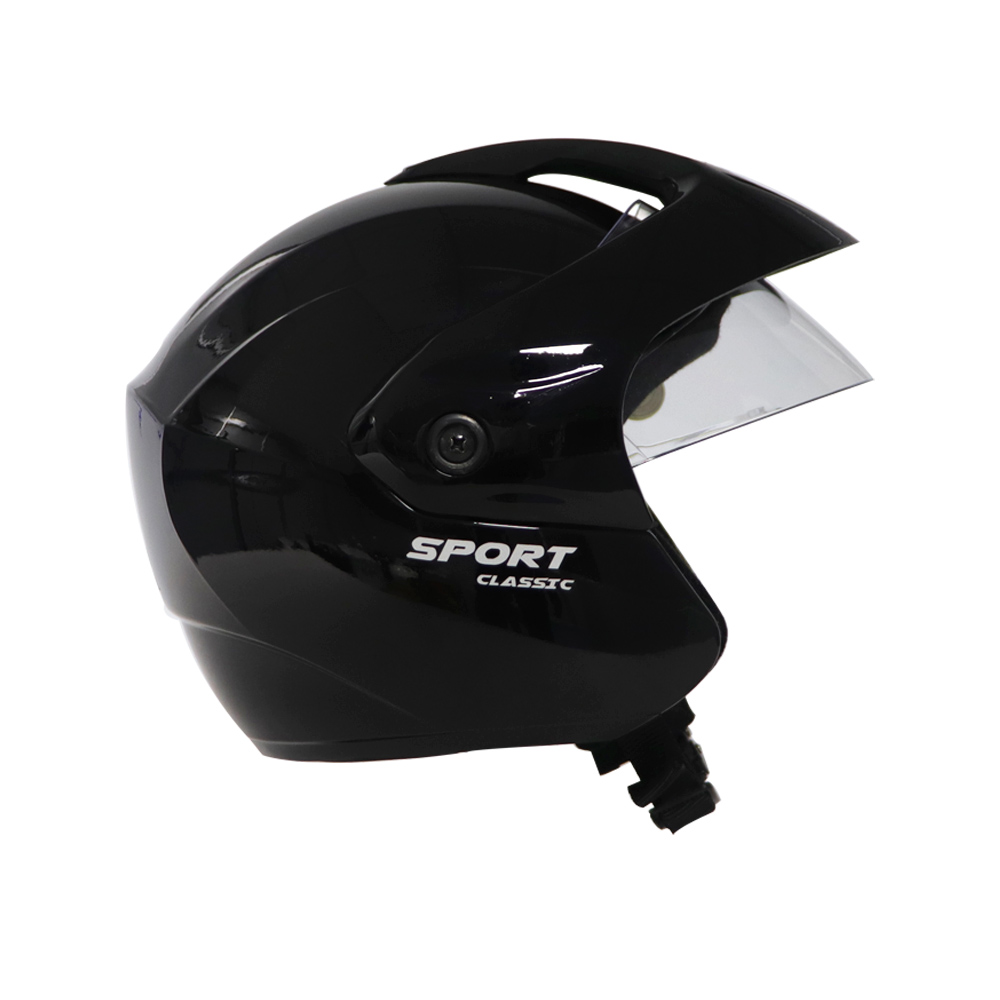 TVS Half Face Sport Classic Helmet - ISI Certified, Superior Safety & Style