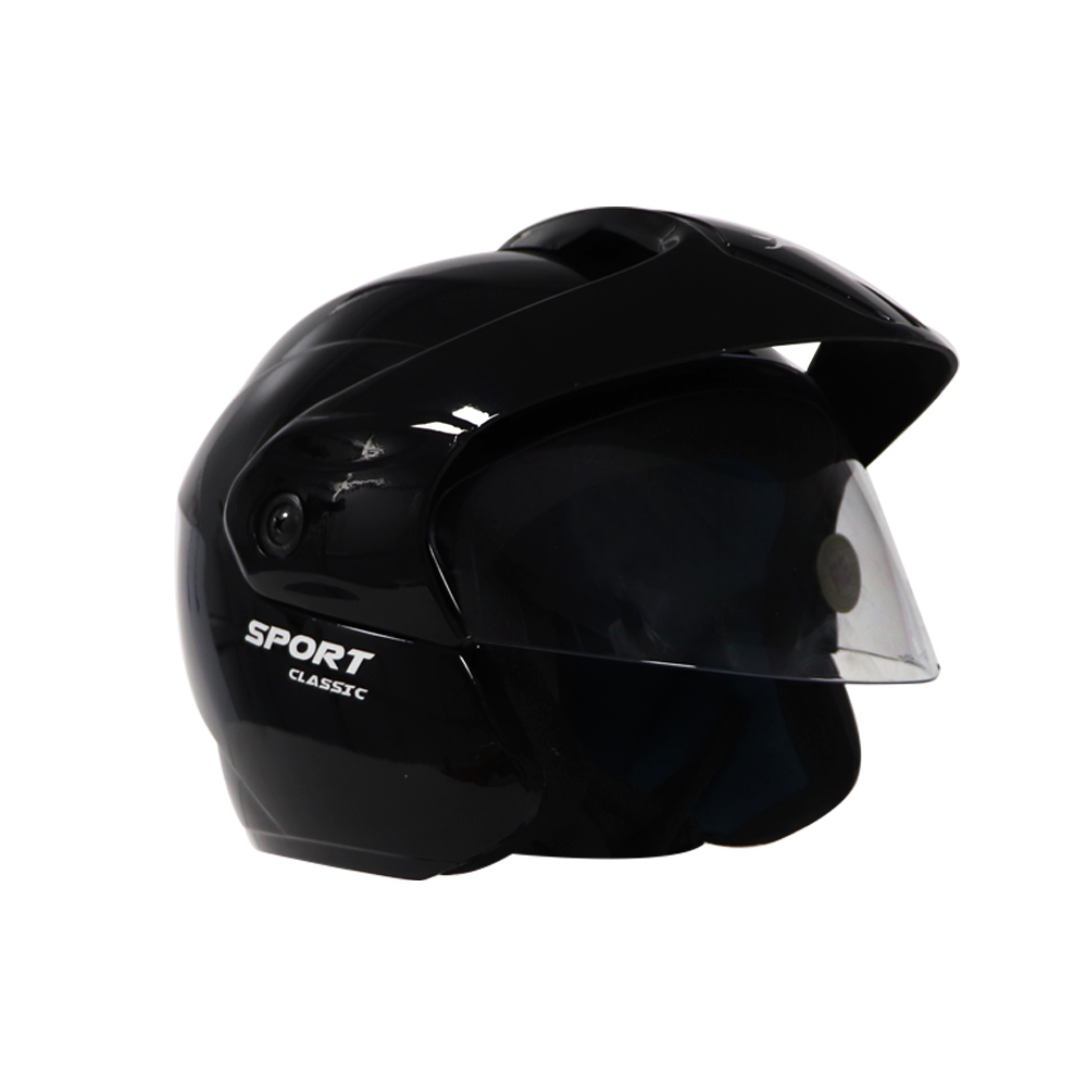 TVS Half Face Sport Classic Helmet - ISI Certified, Superior Safety & Style