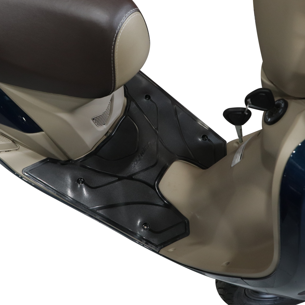 TVS JUPITER Floor Mat – Custom-Fit, Non-Slip, Weather-Resistant Scooter Floor Mat