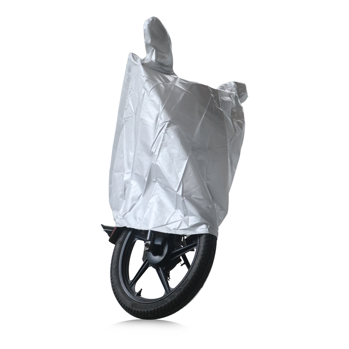 TVS Scooter Cover - Silver Maty with Elastic, UV & Water Resistant