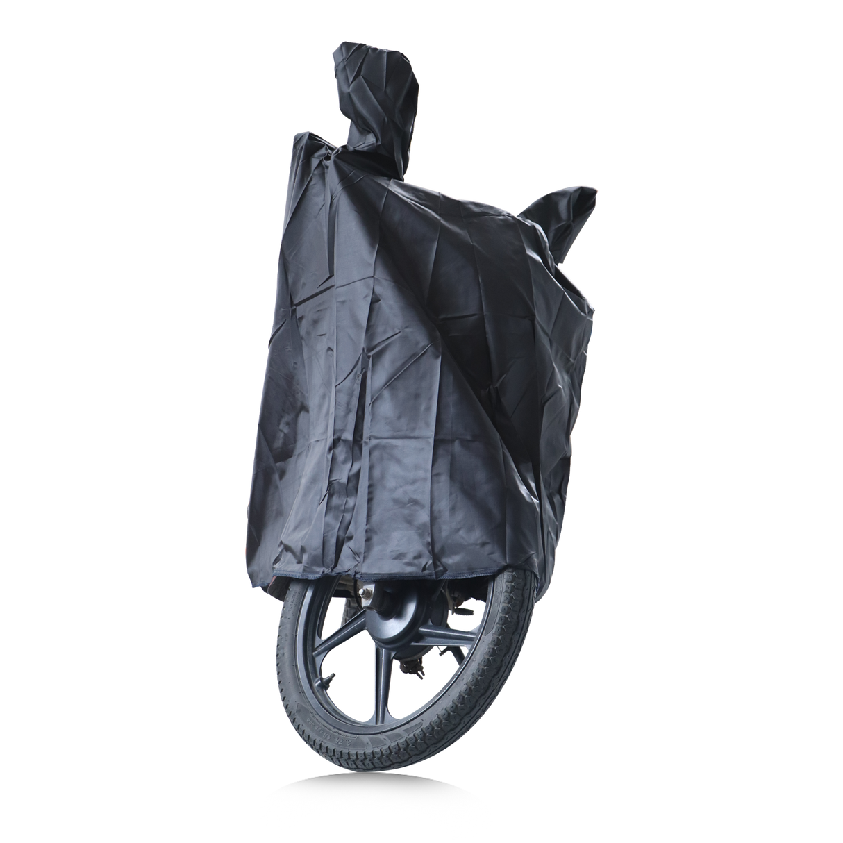 TVS Vehicle Cover - Elastic-SC (Black) | All-Weather Protection for Scooters