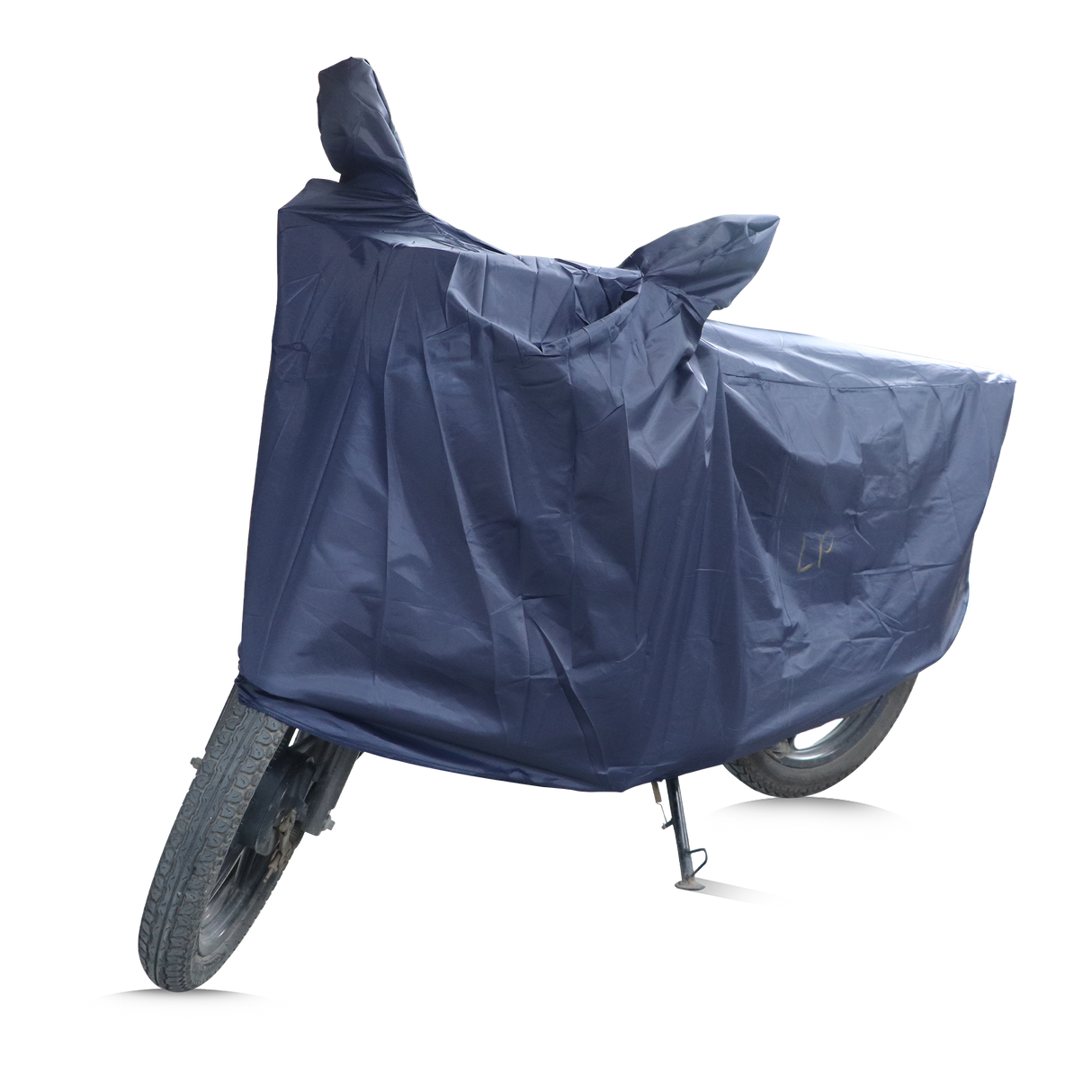 TVS Bike Cover - Blue, Elastic-Fit, All-Weather Protection