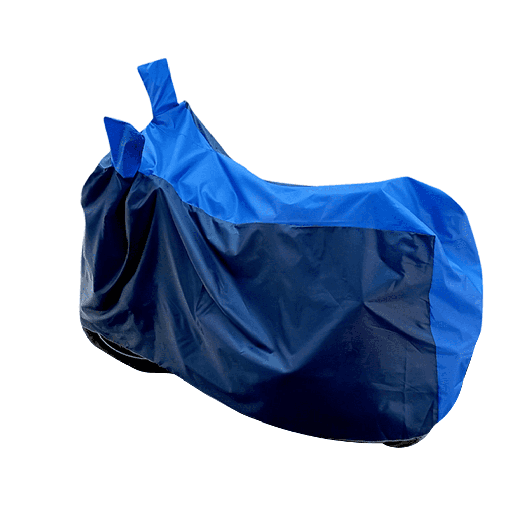 TVS Scooter Cover - Navy Blue with Royal Blue, UV & Water Resistant Protection