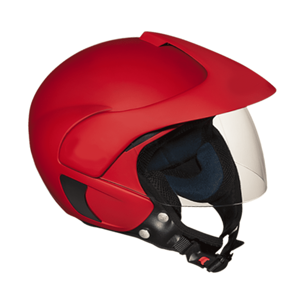 TVS Half Face Glossy Red Helmet | Superior Protection & Style