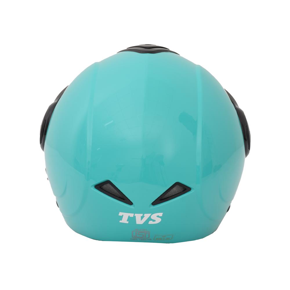 TVS Helmet Half Face Blue GL | Premium Quality & Safety for Riders
