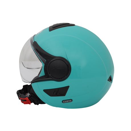 TVS Helmet Half Face Blue GL | Premium Quality & Safety for Riders