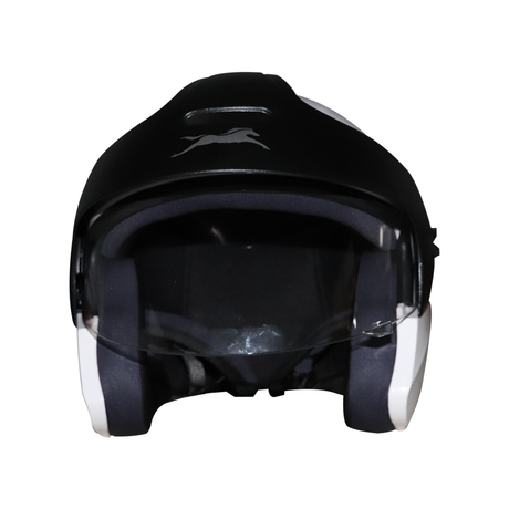 TVS Helmet Half Face Motorbike Helmet (White) – Dynamic Ventilation, Lightweight & Durable