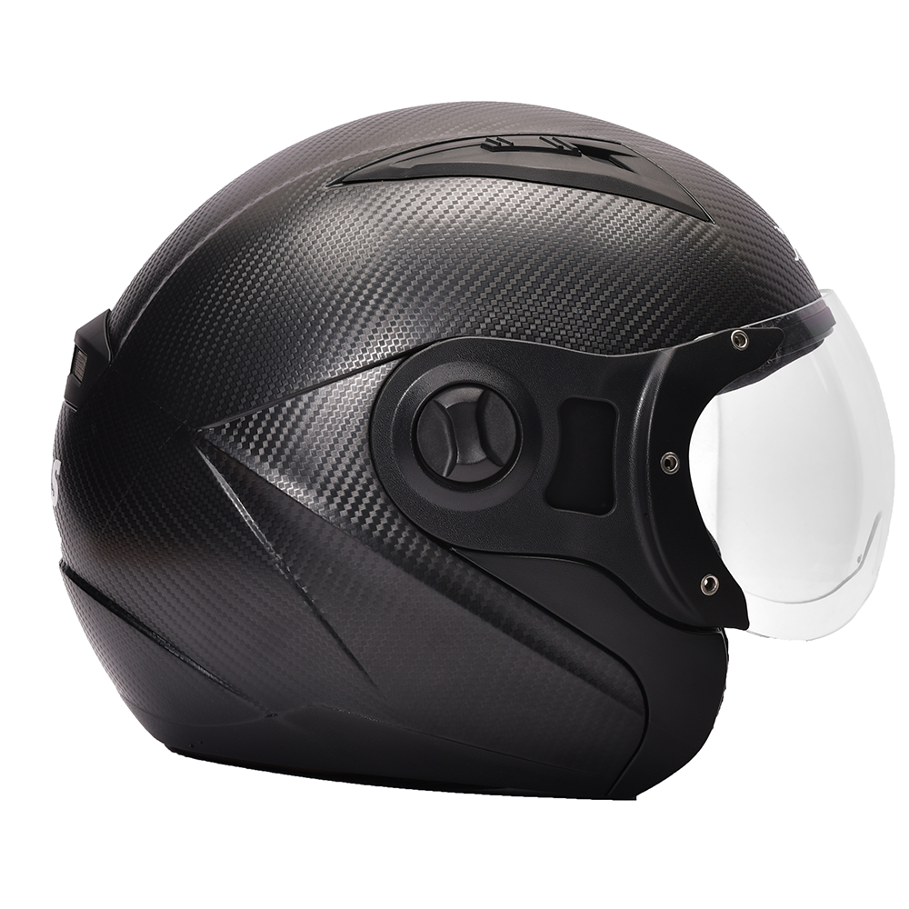 TVS Helmet Full Face Black GE - Premium Protection and Style
