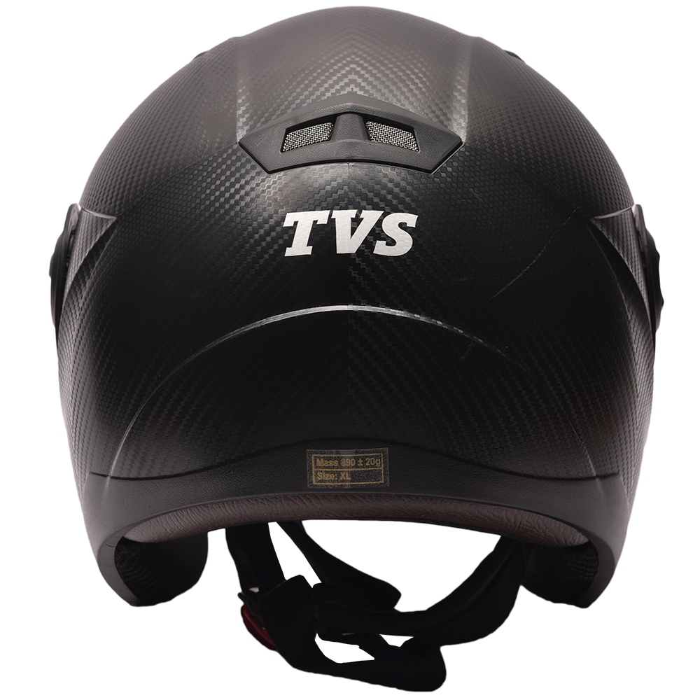 TVS Helmet Full Face Black GE - Premium Protection and Style