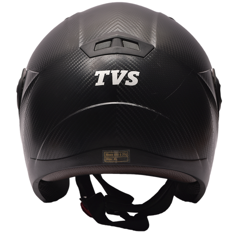 TVS Helmet Full Face Black GE - Premium Protection and Style