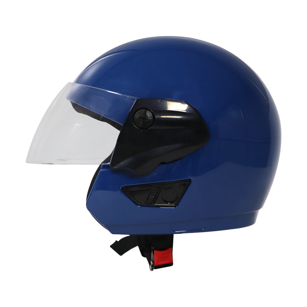 TVS Cruiser Blue Half Face Helmet –  Stylish Protection & Comfort