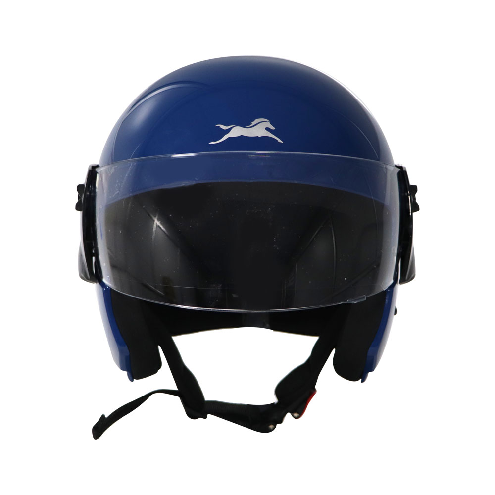 TVS Cruiser Blue Half Face Helmet –  Stylish Protection & Comfort