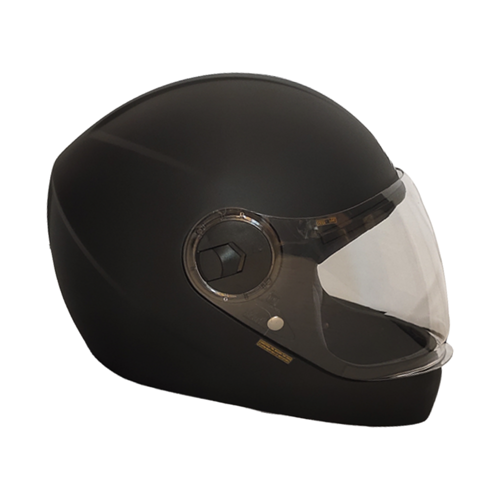 TVS Full Face Black Helmet | Superior Protection & Style