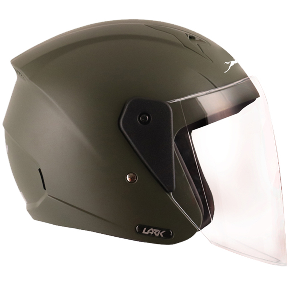 TVS Green Half Face Helmet – Durable & Stylish Safety Gear