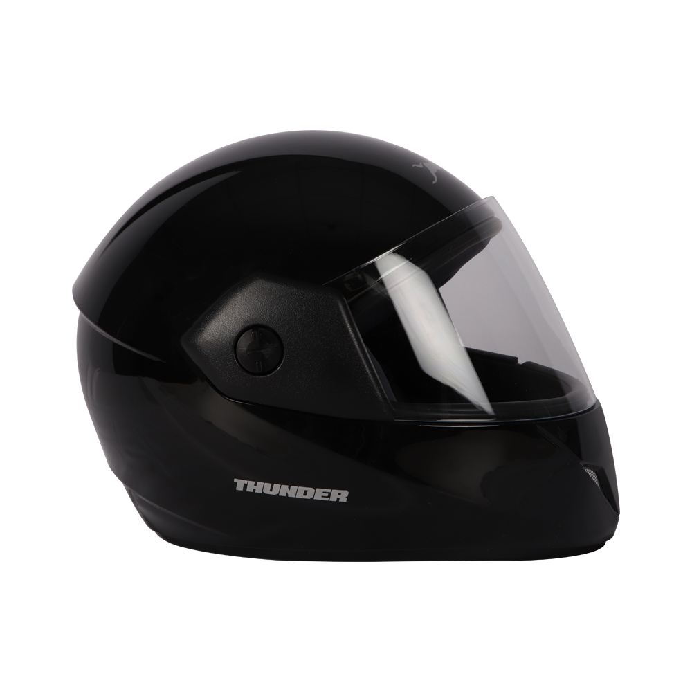 TVS Full Face Motorbike Helmet Black - L | Premium Safety and Comfort