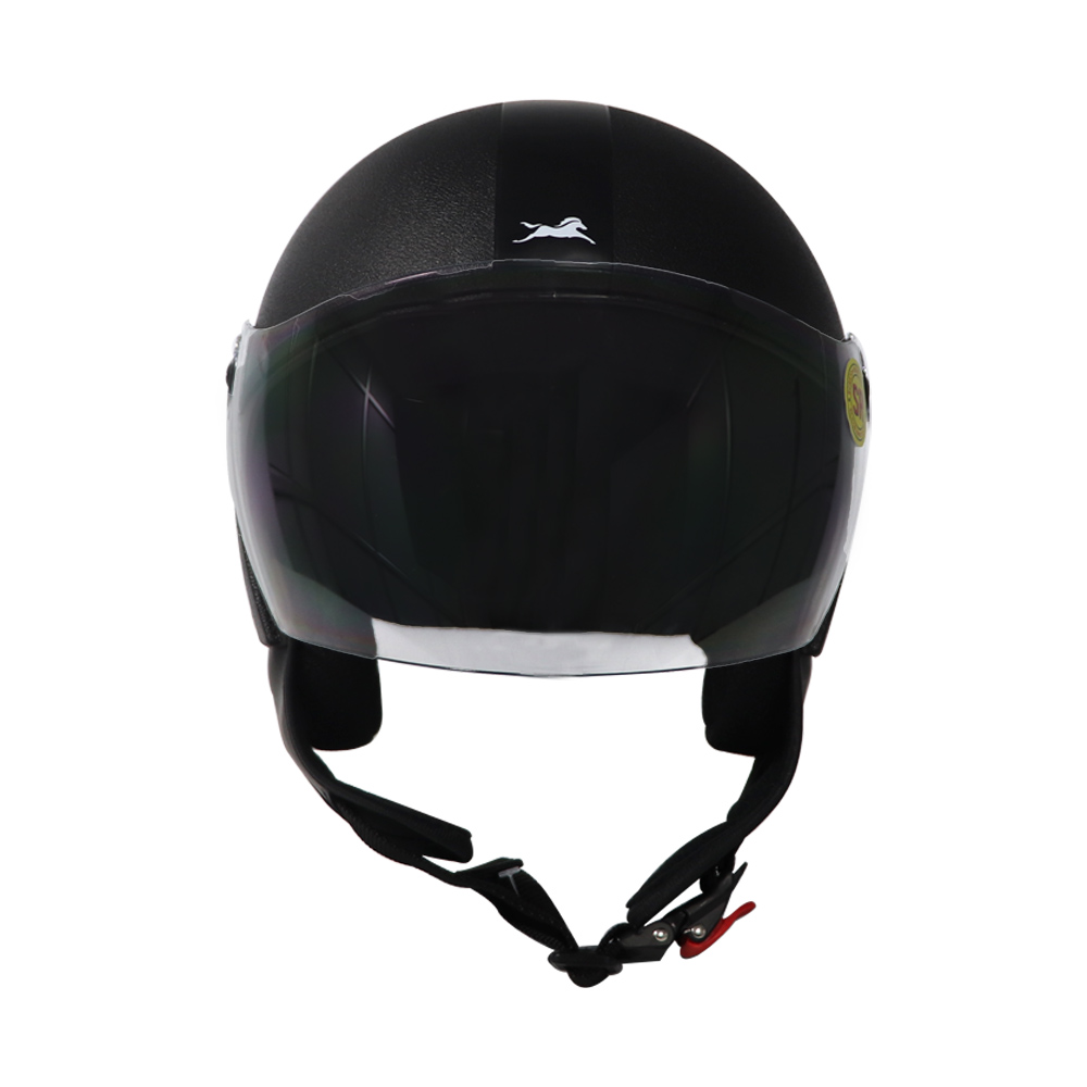 Helmet Half Face Black Eco | Premium Protection and Comfort