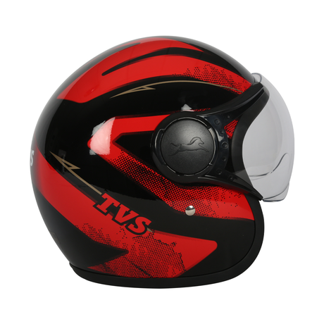 TVS Helmet Half Face Graphic 1 GL | Premium Safety & Stylish Design