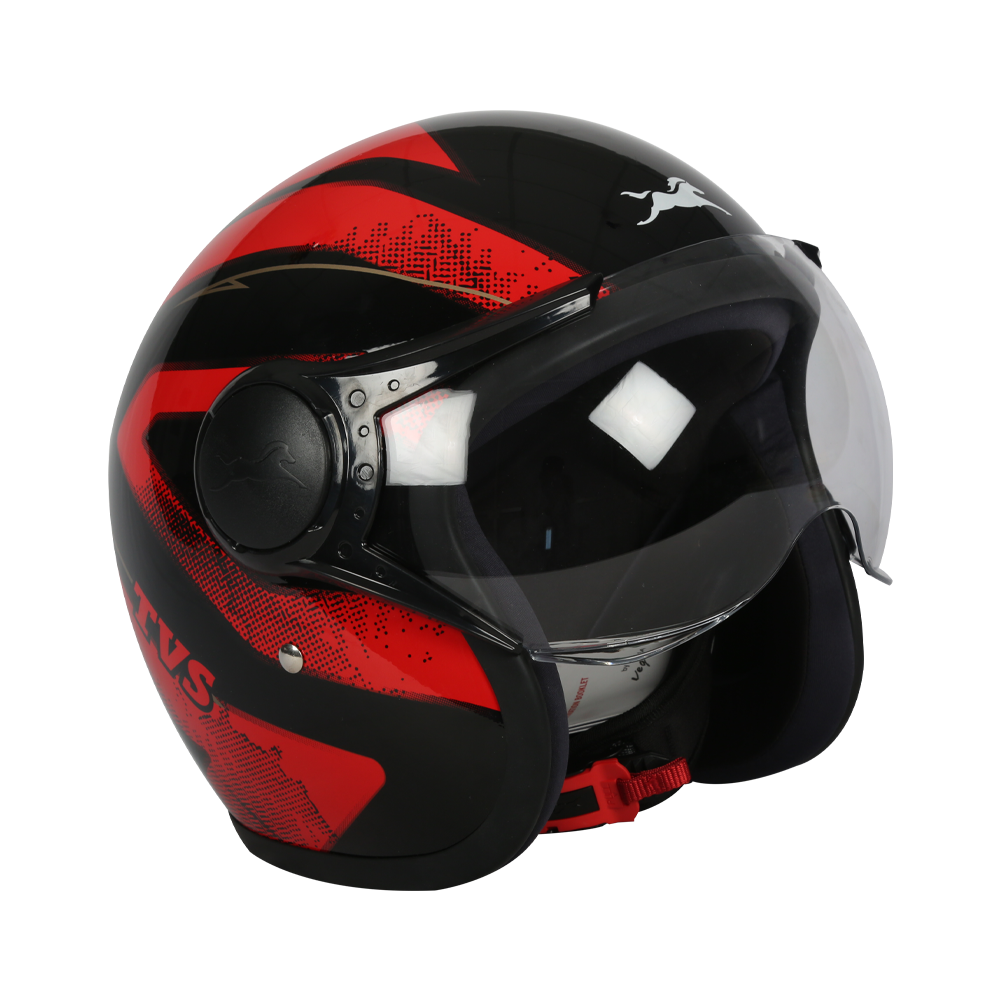 TVS Helmet Half Face Graphic 1 GL | Premium Safety & Stylish Design