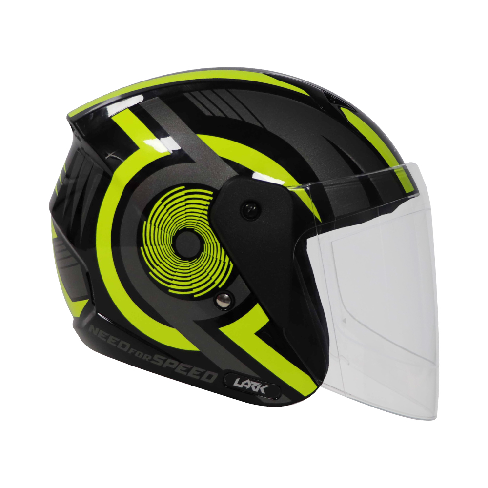 Helmet Half Face Yellow G3 | Premium Safety & Performance by TVS XPOD