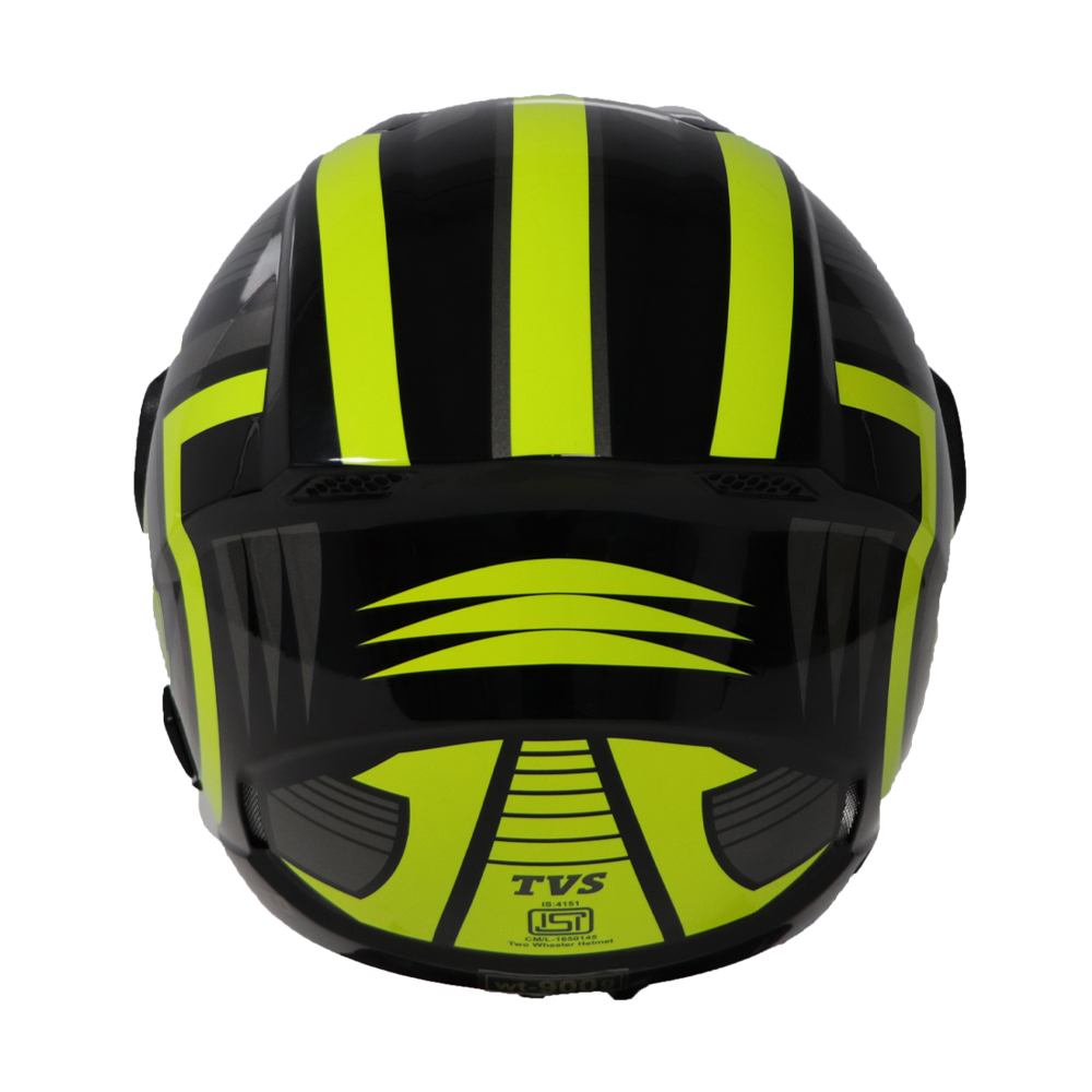 Helmet Half Face Yellow G3 | Premium Safety & Performance by TVS XPOD