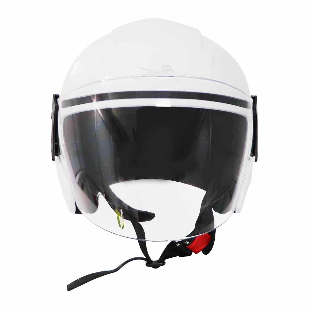 TVS Helmet Half Face White GL – Premium Protection & Comfort