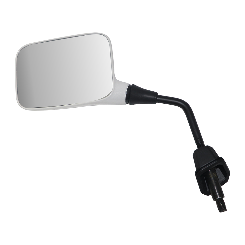 TVS IQUBE Left Hand Pearl White Assembly Mirror - Durable & Stylish