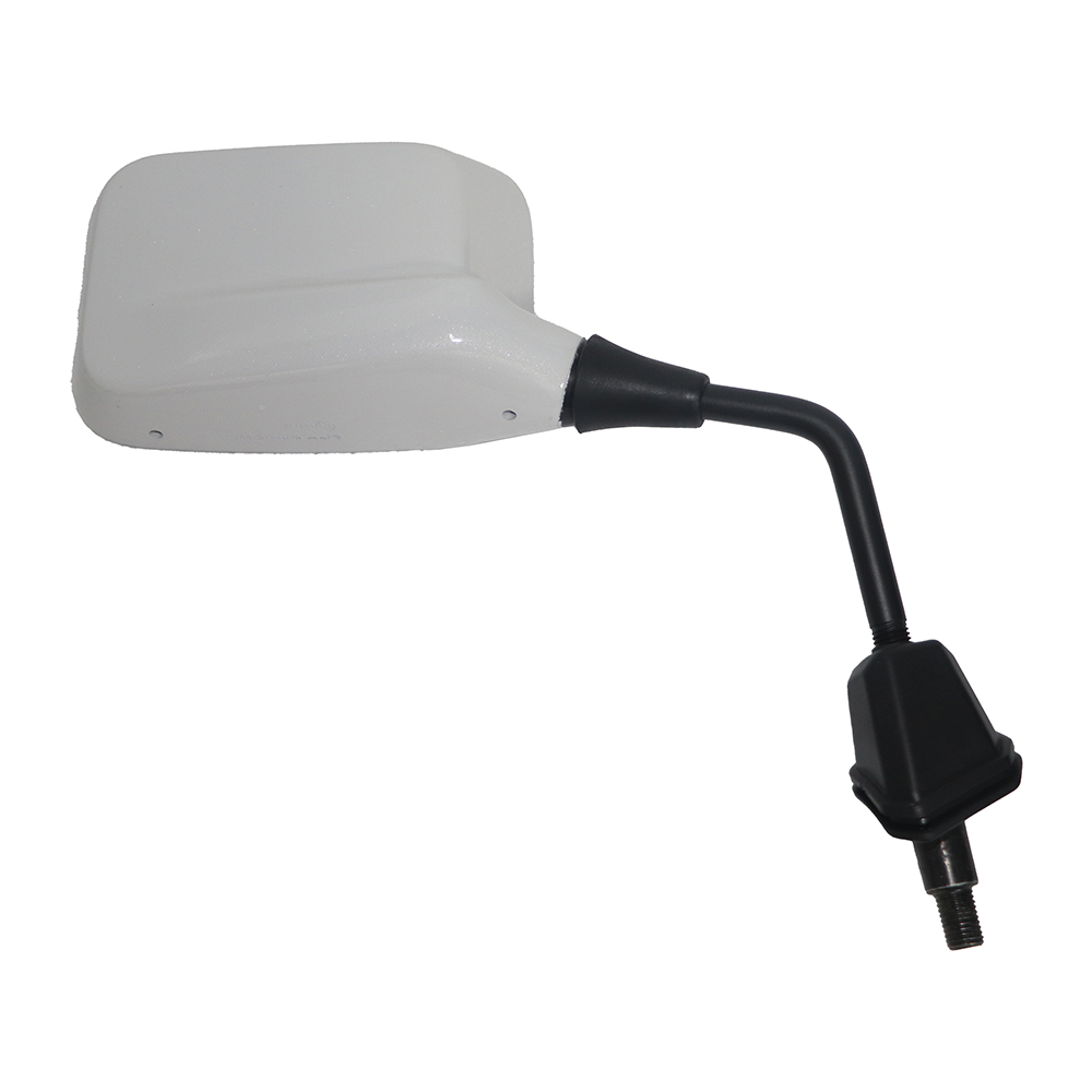 TVS IQUBE Left Hand Pearl White Assembly Mirror - Durable & Stylish