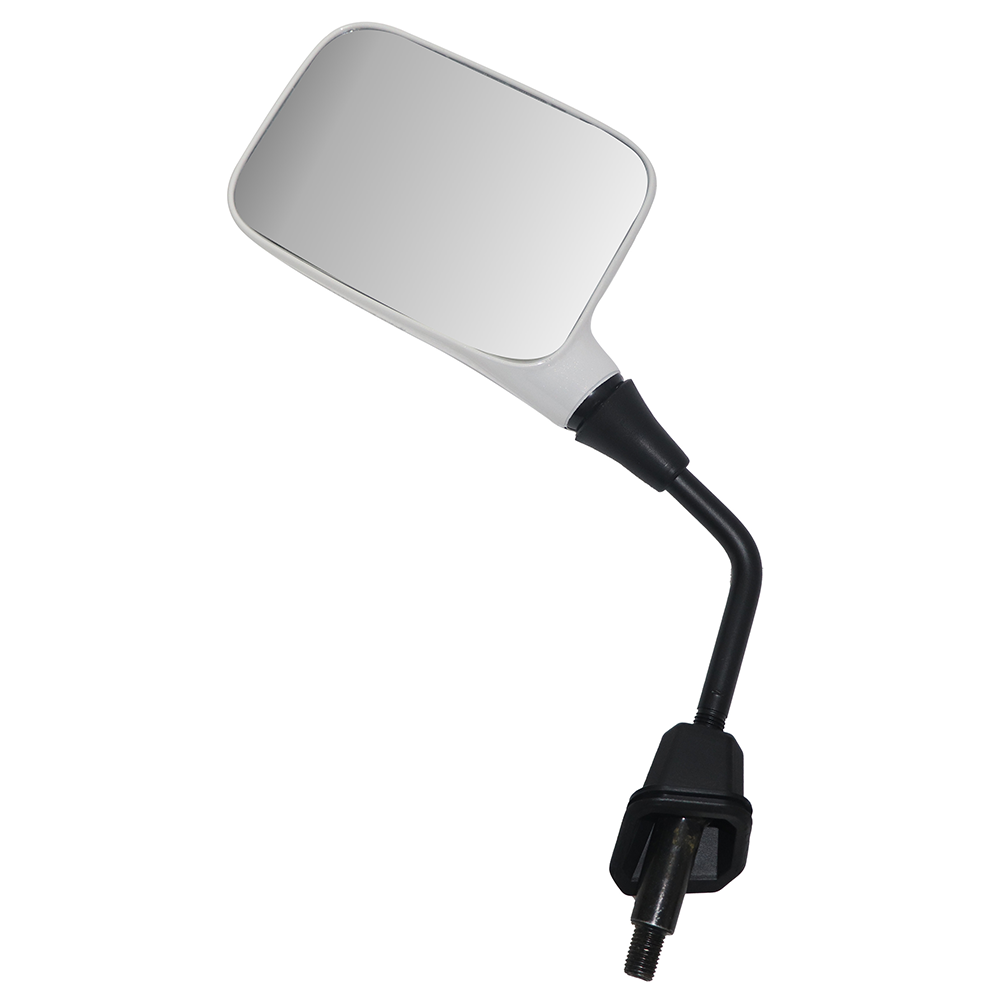 TVS IQUBE Left Hand Pearl White Assembly Mirror - Durable & Stylish