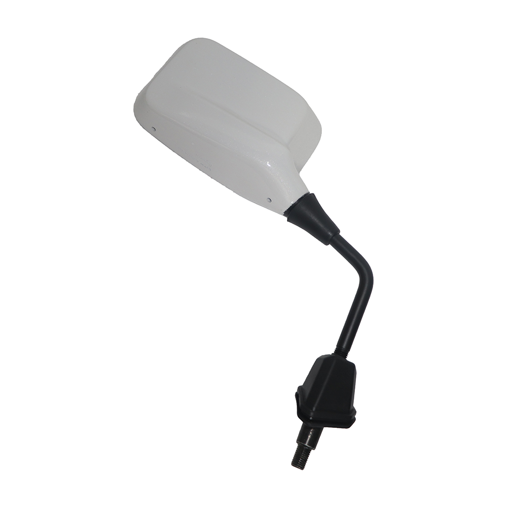 TVS IQUBE Left Hand Pearl White Assembly Mirror - Durable & Stylish