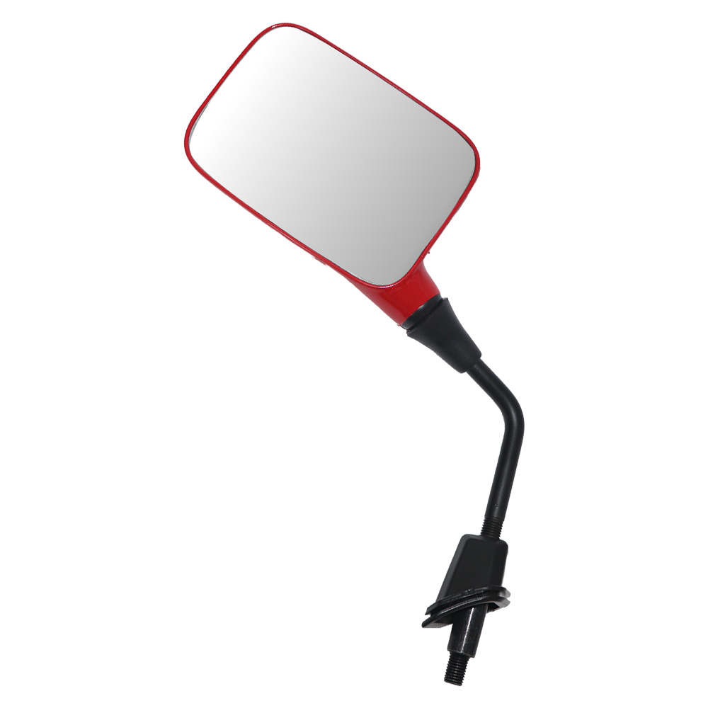 TVS IQUBE Left Hand Comp Racing Red Assembly Mirror - Durable & Stylish