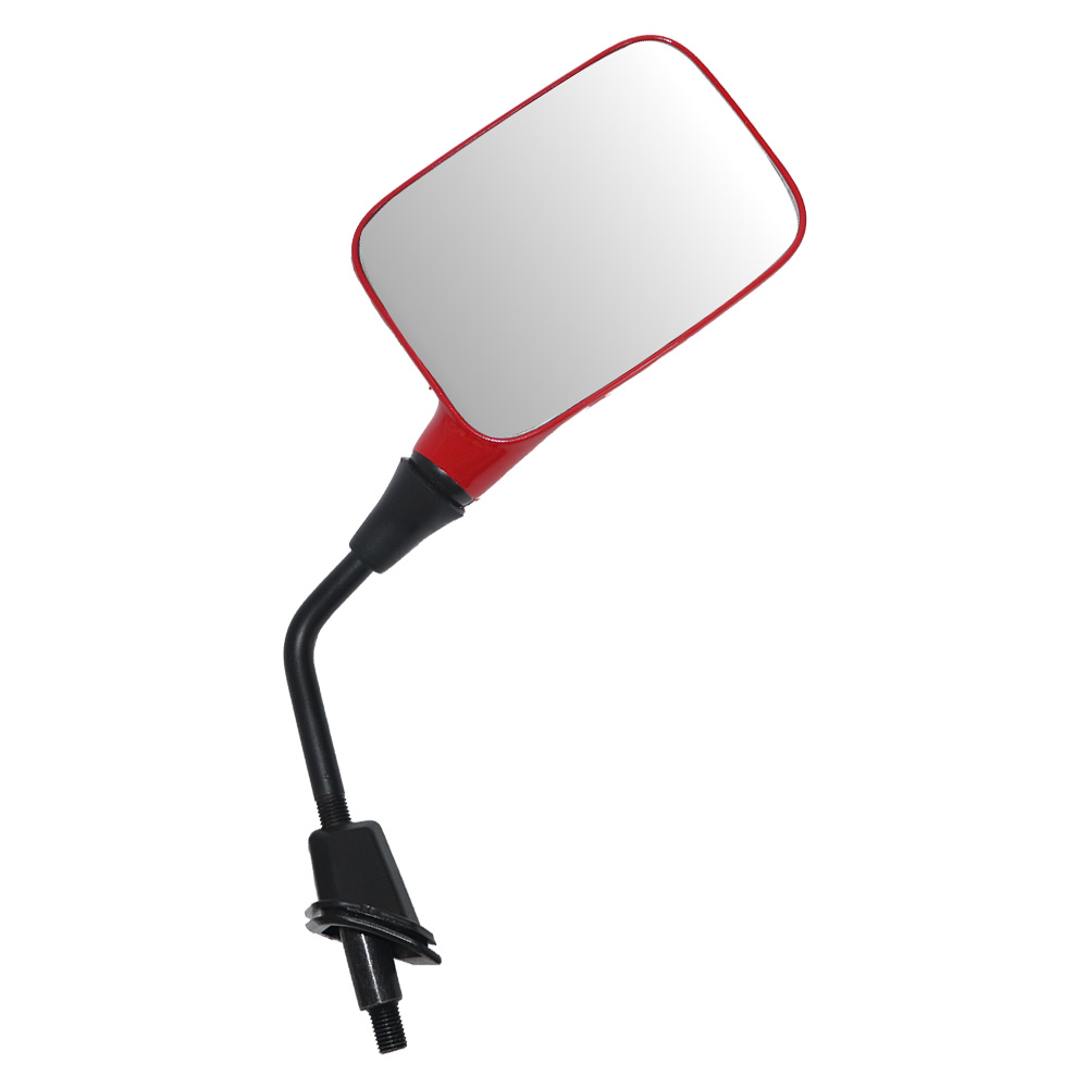 TVS IQUBE Right Hand Comp Racing Red Assembly Mirror - Durable & Stylish