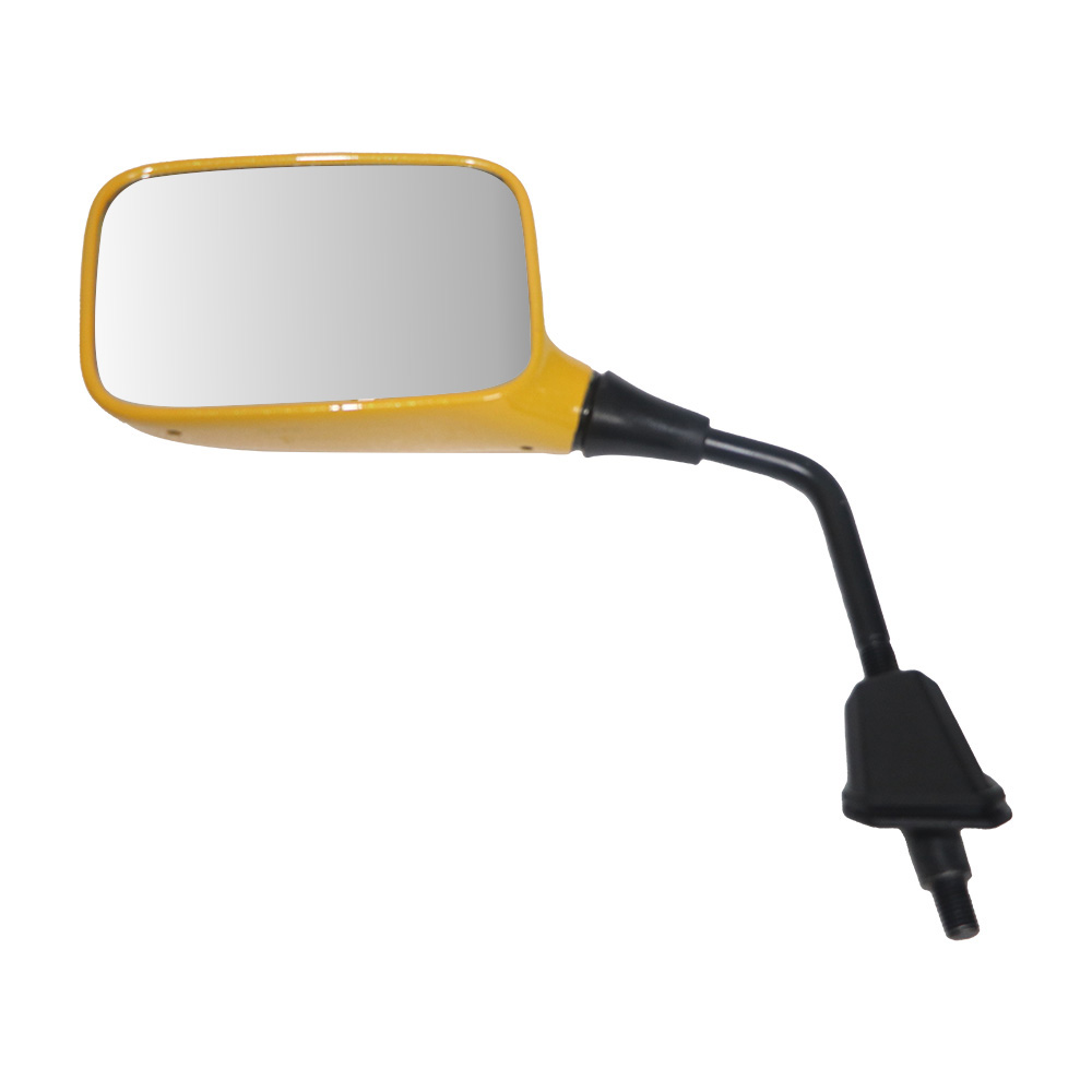 TVS iQube Lucid Yellow Mirror – Durable, Adjustable, and Stylish