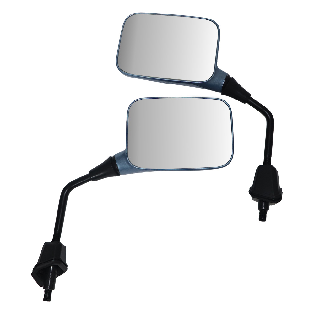 TVS iQube Mint Blue Mirror – Durable, Adjustable, and Stylish
