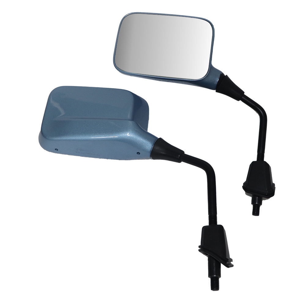 TVS iQube Mint Blue Mirror – Durable, Adjustable, and Stylish