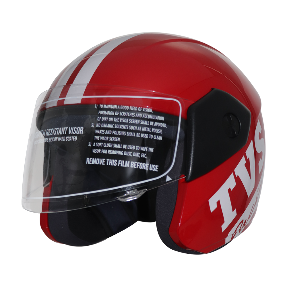 TVS Kids Half Face Helmet - Premium Safety for Young Riders
