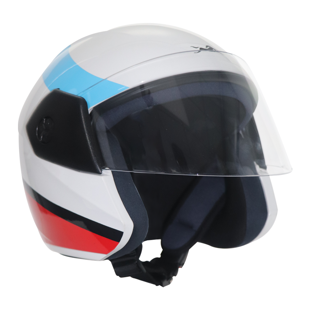 TVS Kids Half Face Helmet - Stylish Safety for Young Riders