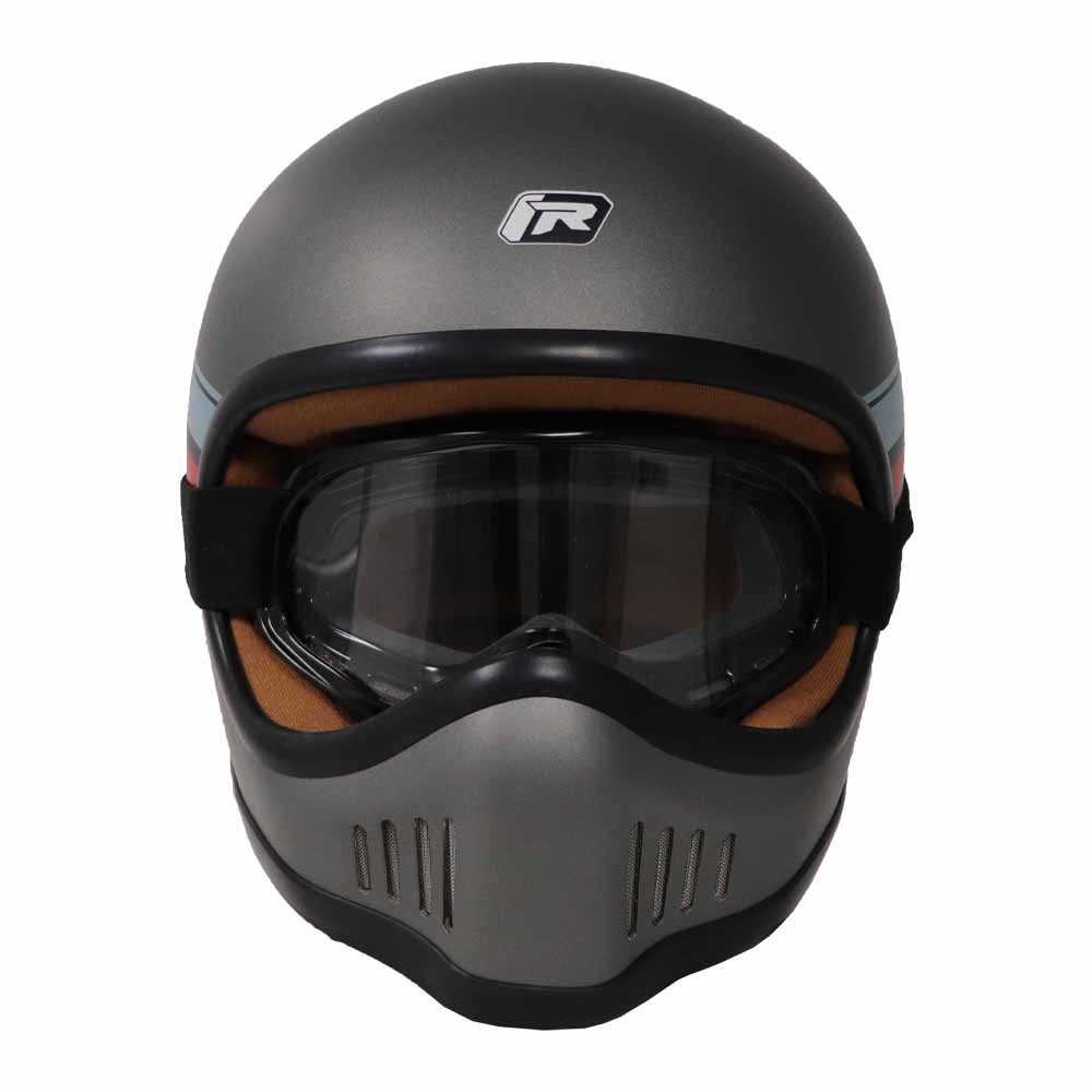 TVS Full Face Enduro Grey Helmet – Premium Safety & Comfort
