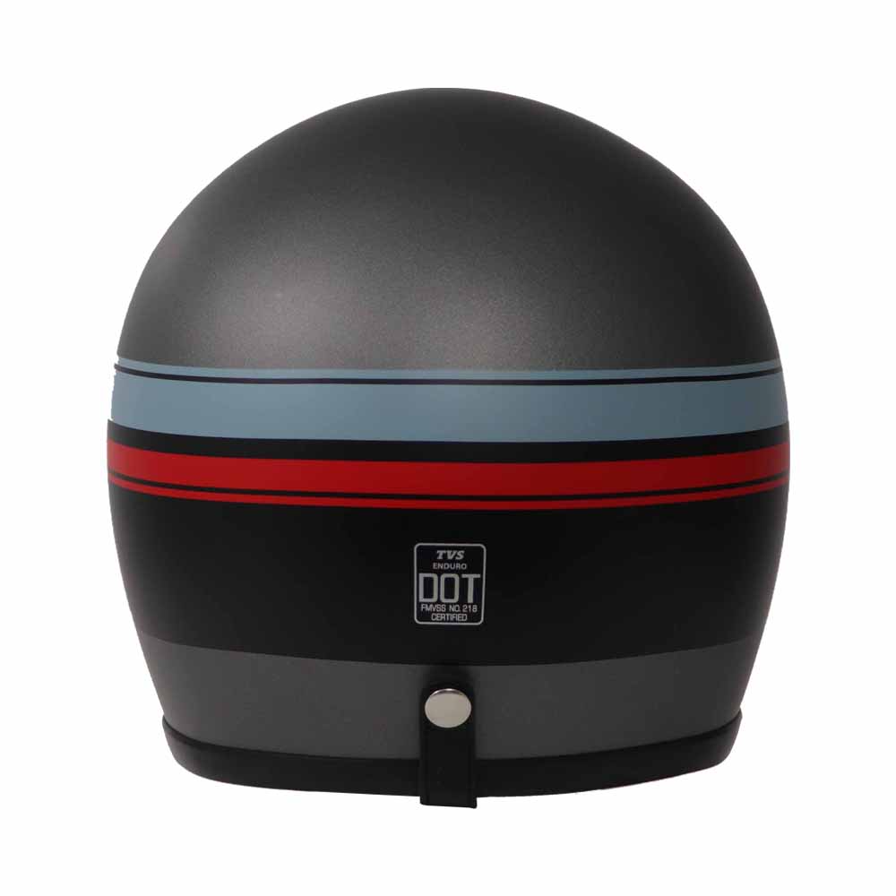 TVS Full Face Enduro Grey Helmet – Premium Safety & Comfort