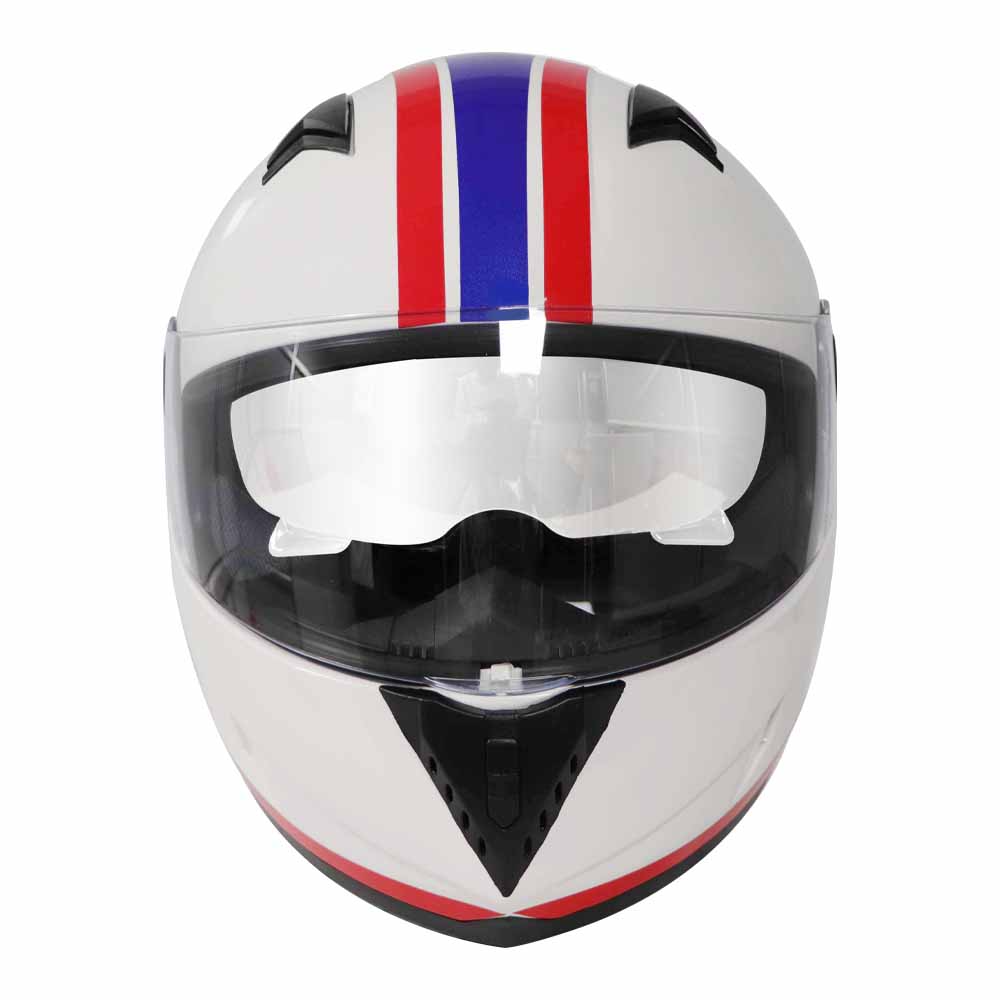 TVS Full Face Cara White Helmet – Premium Safety & Comfort