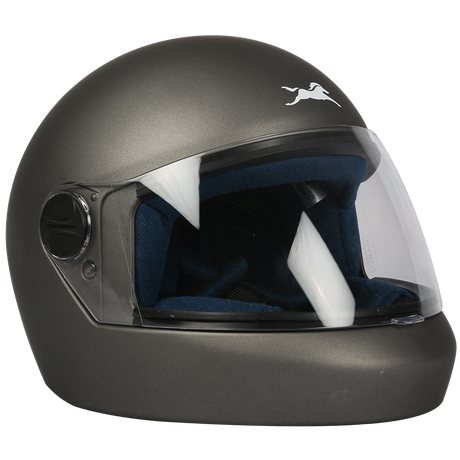 TVS Sil Met JL Full Face Helmet Grey | Premium Protection & Style