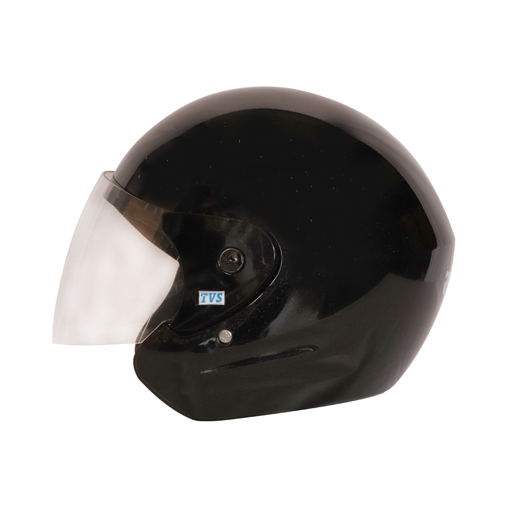 TVS Helmet Full Face Alpha BlackJM – Premium Protection and Comfort for Every Ride