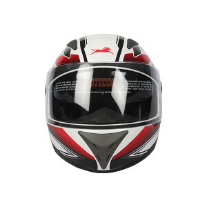 TVS Helmet Full Face Graphic 1 SE - Premium Safety & Style in White and Red