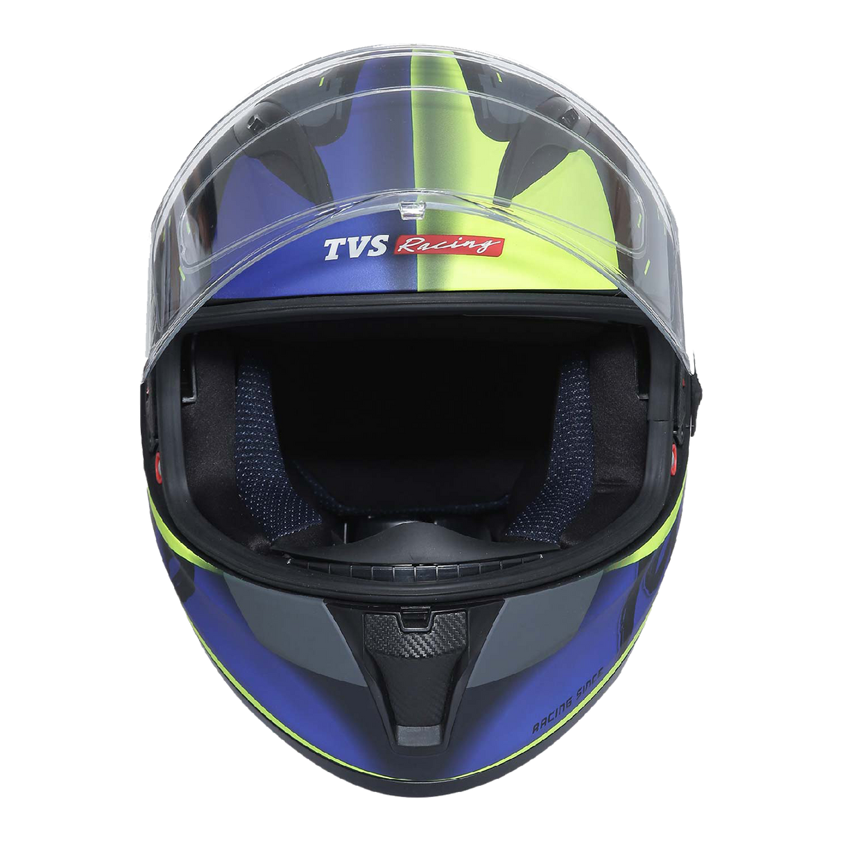 TVS Racing Full Face Helmet for Men – Anti-Fog Pin-Lock, Aerodynamic Design, DOT/ISI/ECE Certified
