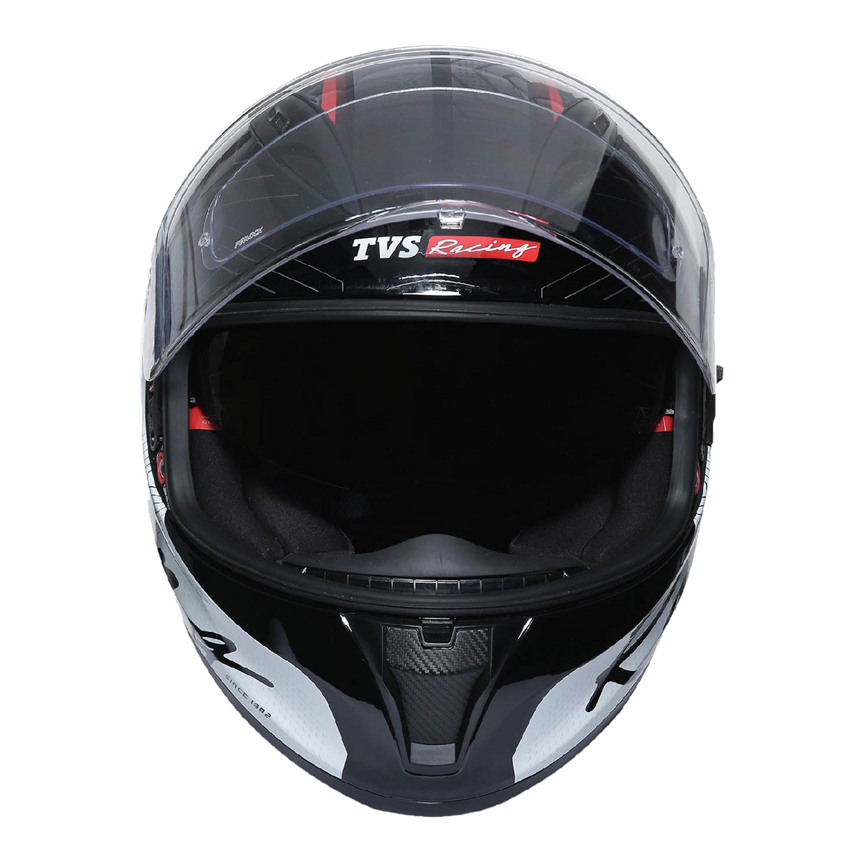 TVS Racing Dual Visor Helmet - Premium Full Face Helmet for Men - DOT/ISI/ECE Certified