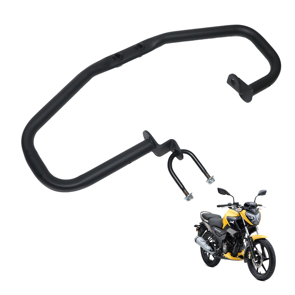 TVS Raider Crash Guard Heavy-Duty Protection Rust-Resistant, Durab
