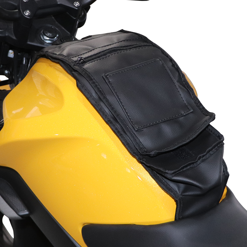 TVS Raider Tank Cover, Black – Durable, Scratch-Resistant & Water-Resistant Protection with Non-Slip Grip